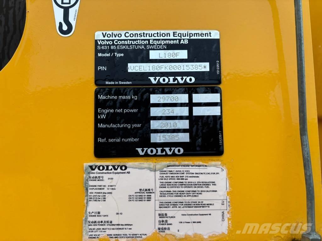 Volvo Radlader L180F Utovarivači na točkove