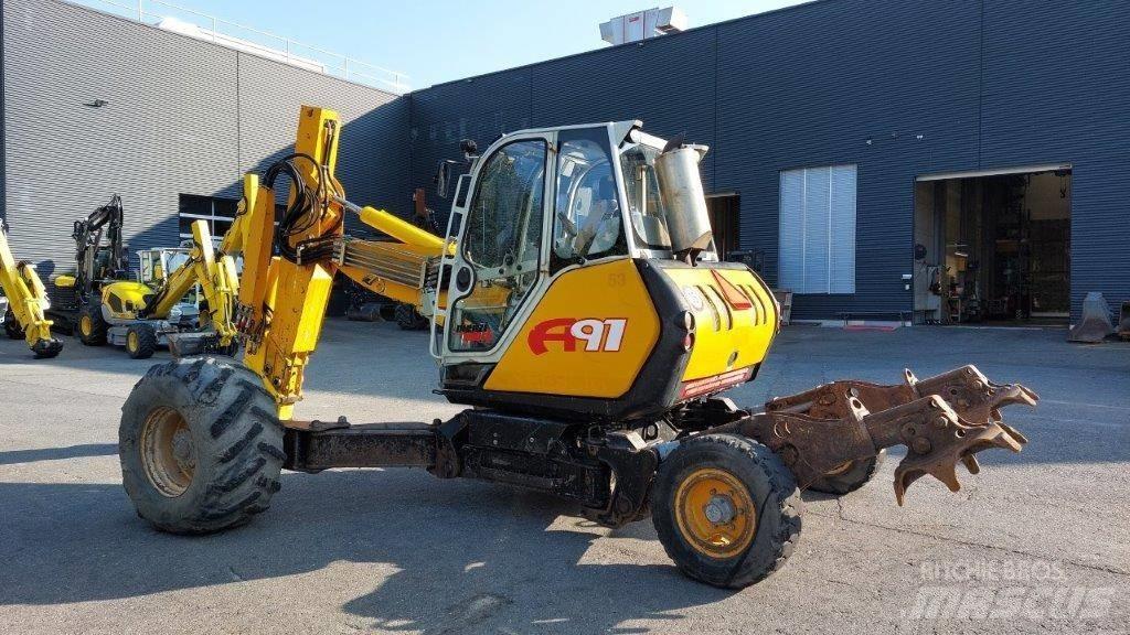 Menzi Muck A91 Mobil Bageri točkaši