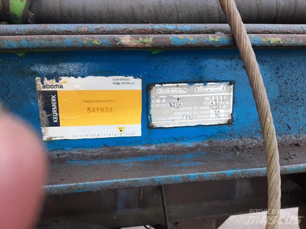 Baryval beton mixer Polovne mešalice