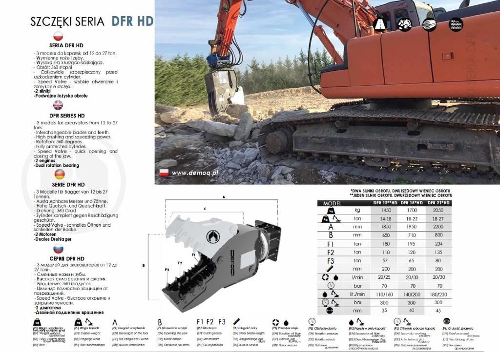  DEMOQ DFR12 Drobilice za građevinarstvo
