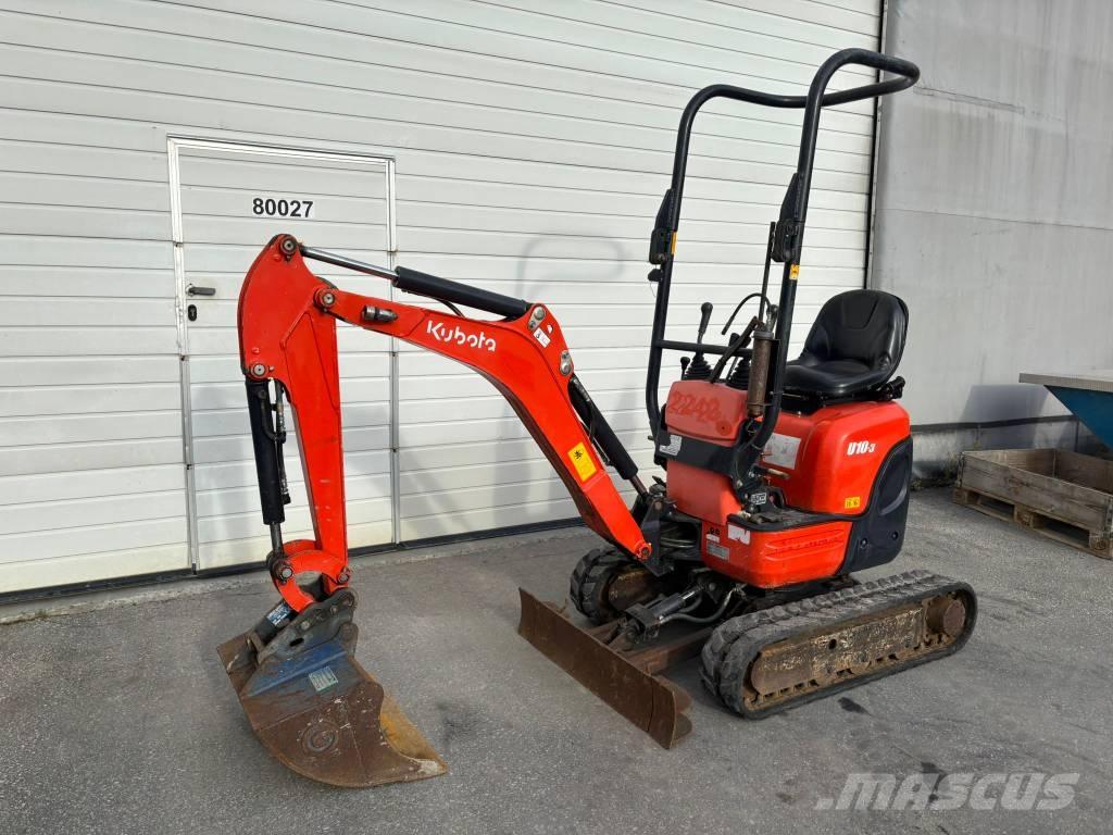 Kubota U 10-3 Mini bageri < 7t