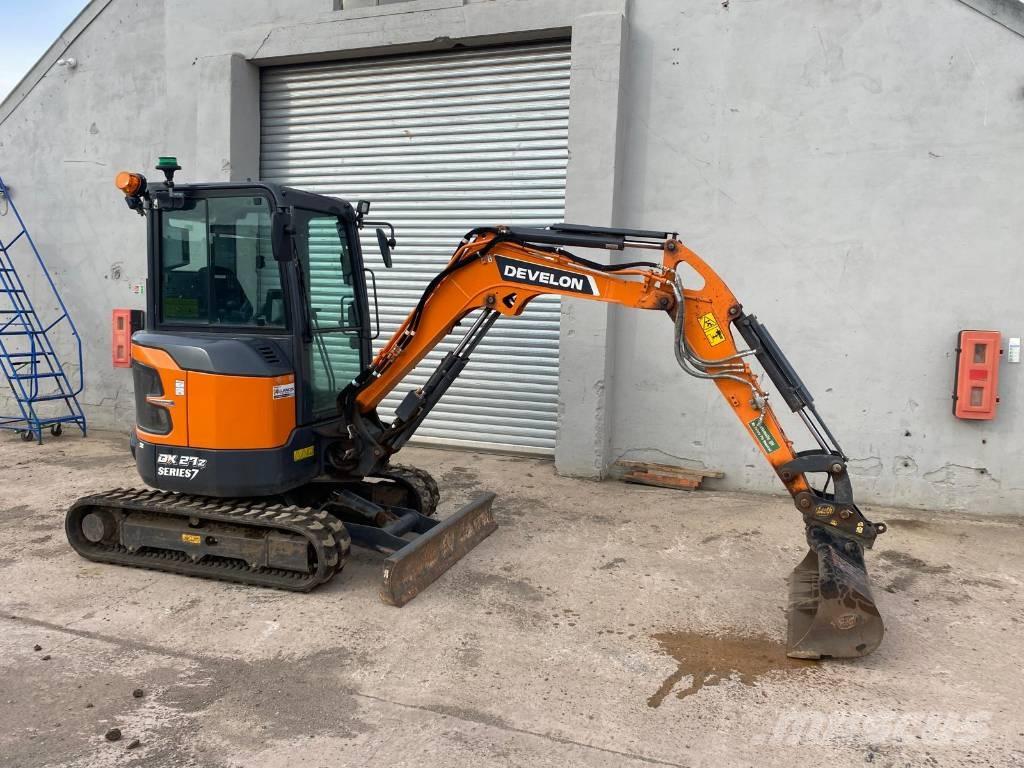 Develon DX 27 Z-7 Mini bageri < 7t