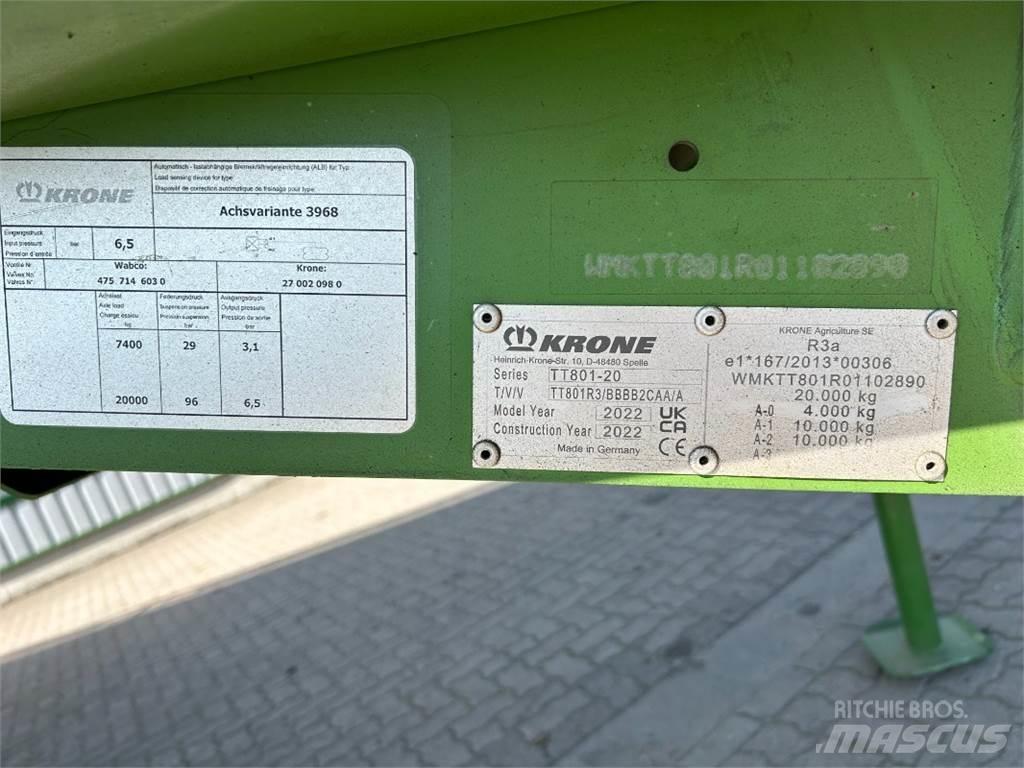 Krone GX 440 Oprema za rukovanje i postavljanje