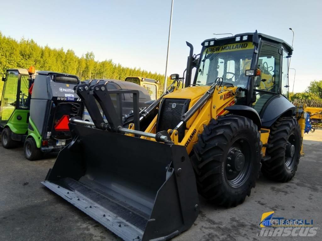 New Holland B 115 D Rovokopači