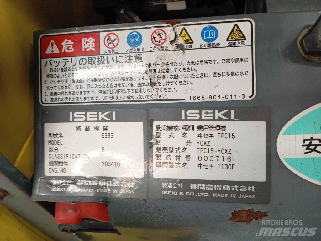 Iseki TPC 15 Traktori