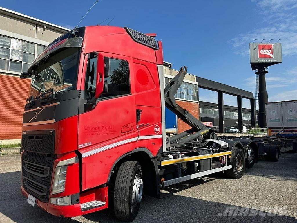 Volvo FH500 Rol kiper kamioni sa kukom za podizanje tereta
