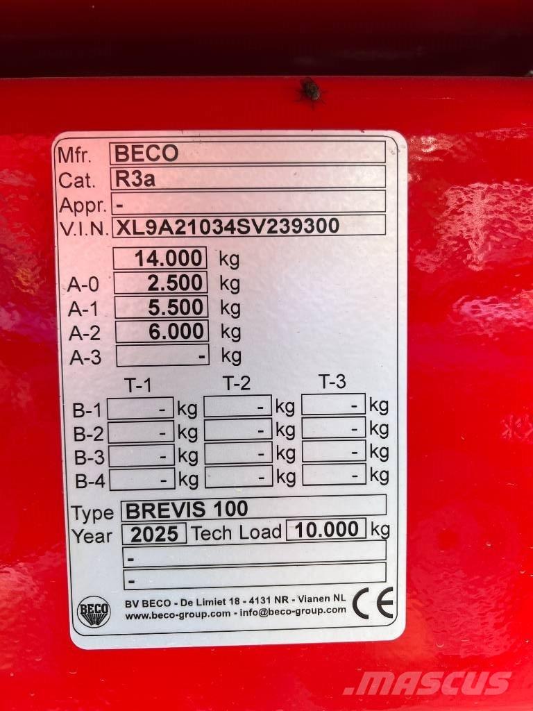Beco brevis 100 Ostale kargo komponente