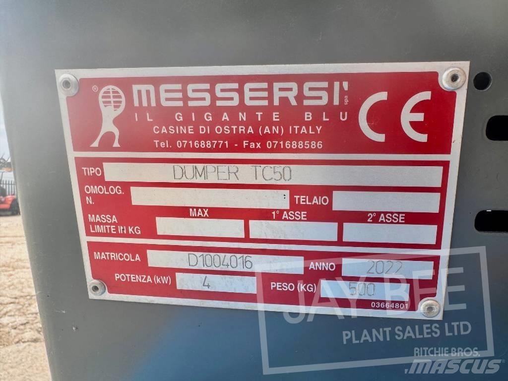 Messersi TC50 Damperi na gusenice