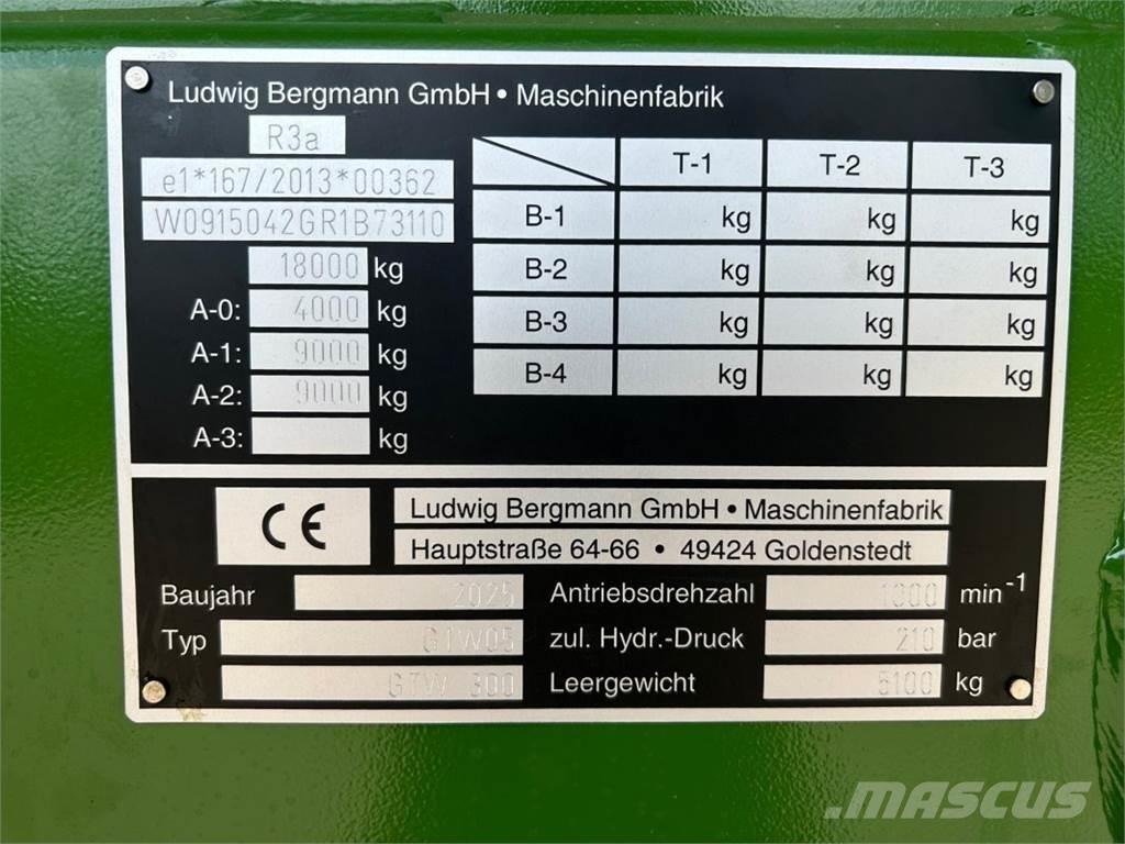 Bergmann GTW 300 Samoutovarne prikolice