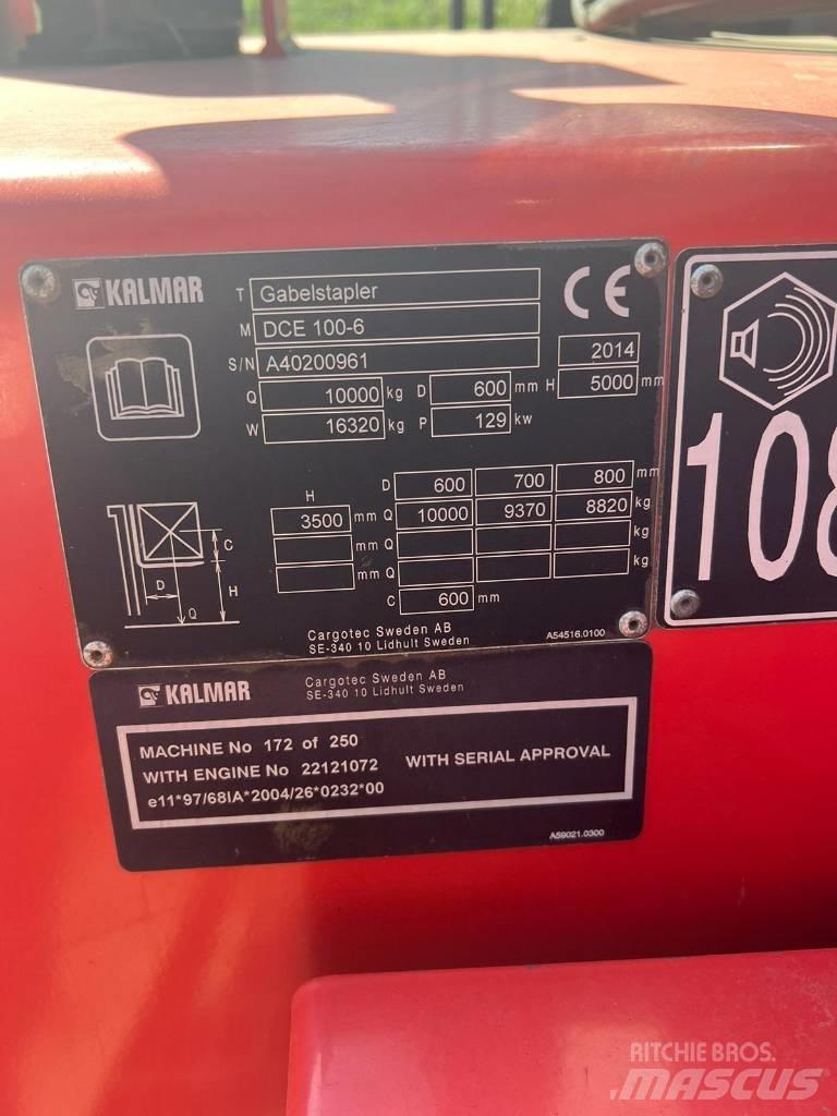 Kalmar DCE100-6 Dizelski viljuškari