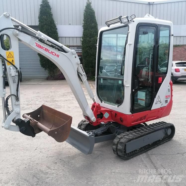 Takeuchi TB216 Mini bageri < 7t