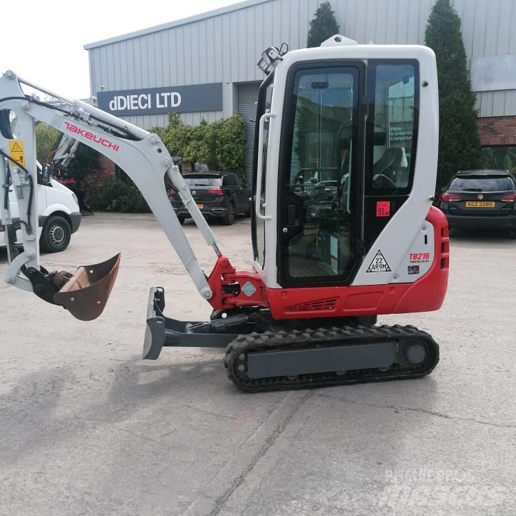Takeuchi TB216 Mini bageri < 7t