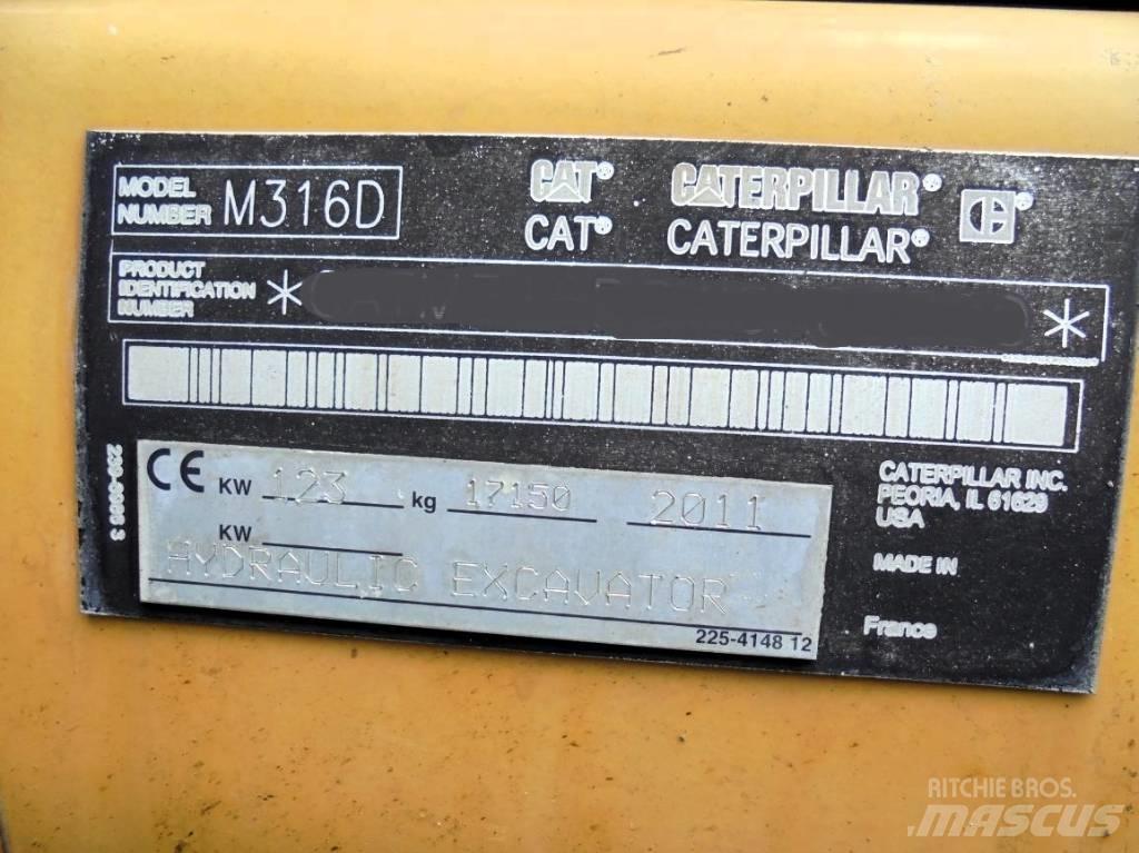 CAT M 316 D Bageri točkaši