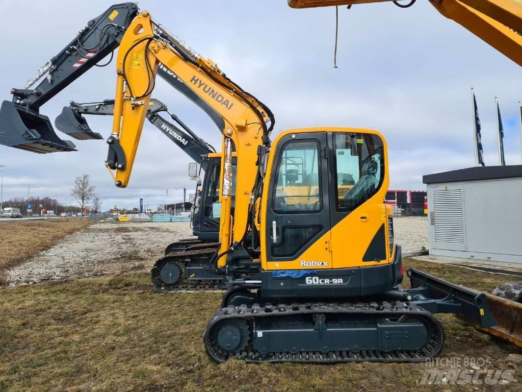 Hyundai R60CR-9A Mini bageri < 7t
