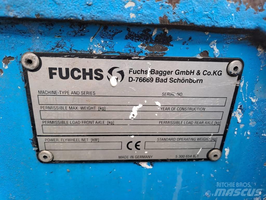 Fuchs MHL 340 Bageri za prenos primarnih/sekundarnih sirovina