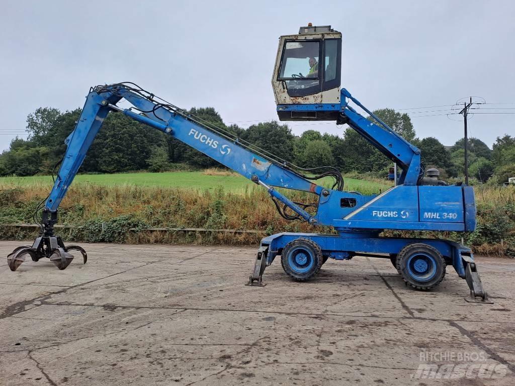 Fuchs MHL 340 Bageri za prenos primarnih/sekundarnih sirovina