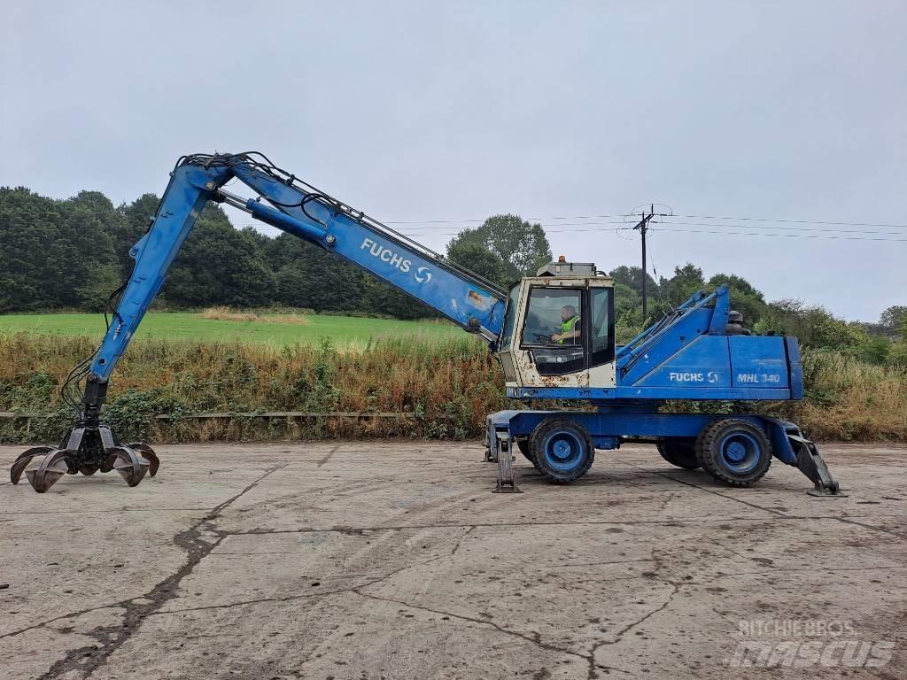 Fuchs MHL 340 Bageri za prenos primarnih/sekundarnih sirovina