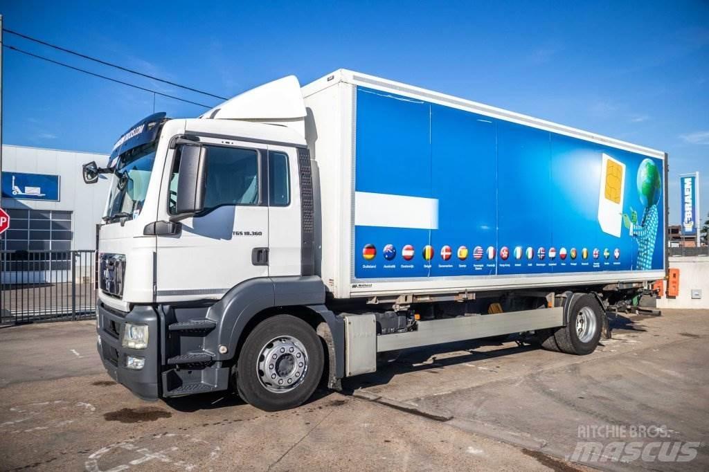 MAN TGS 18.360 LL Sanduk kamioni