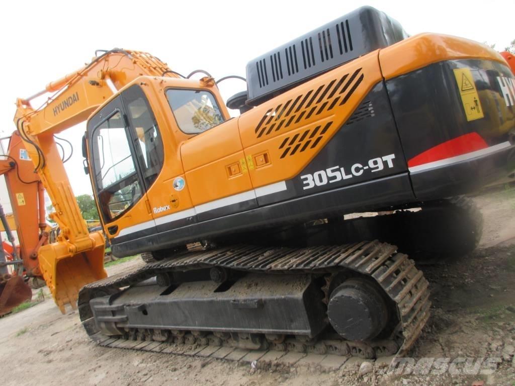 Hyundai R 305 LC-9T Bageri guseničari