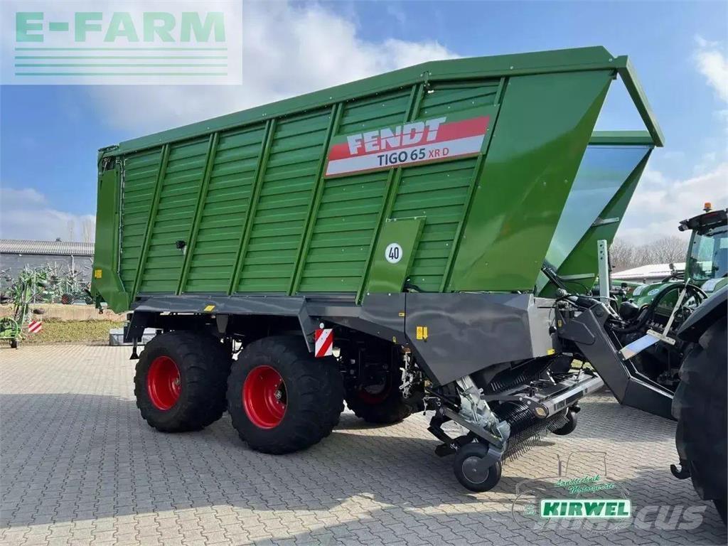 Fendt tigo 65 xr Ostale poluprikolice