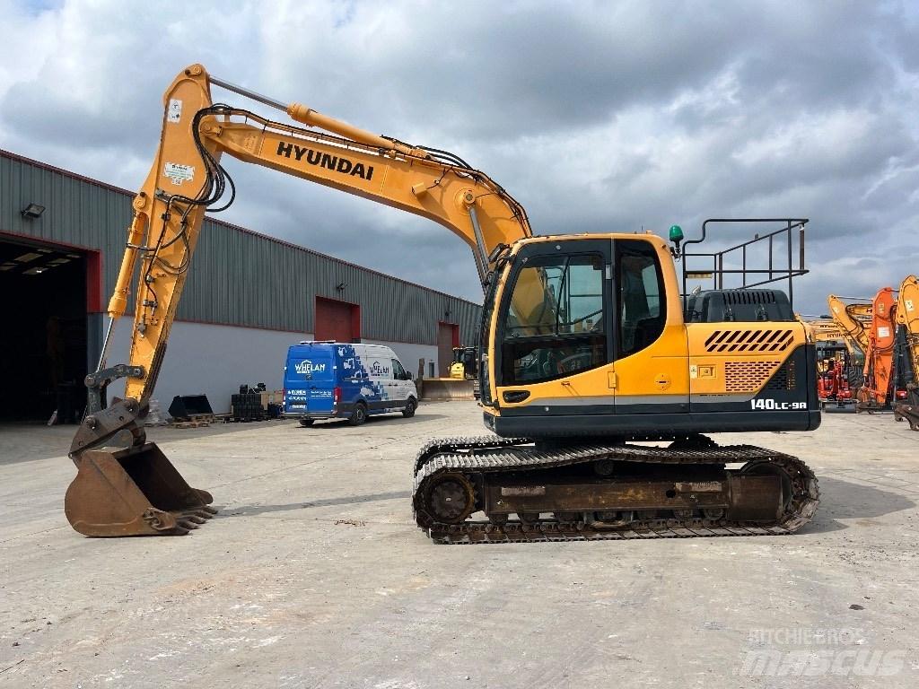 Hyundai 140LC-9A Bageri guseničari
