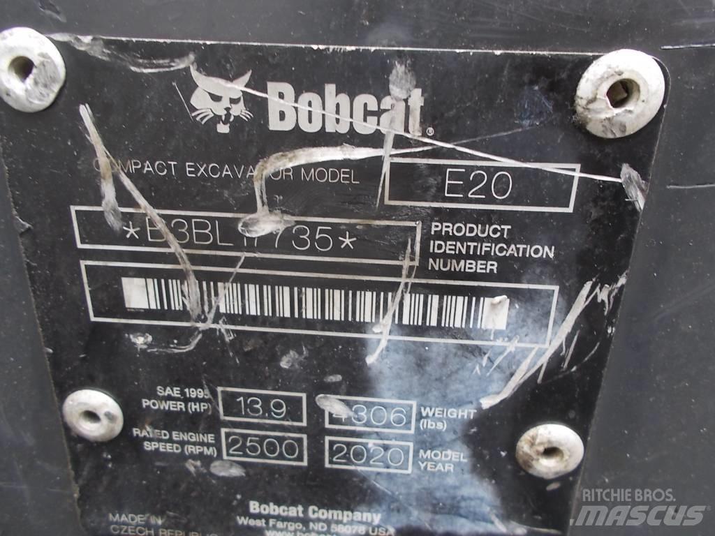 Bobcat E20 Mini bageri < 7t