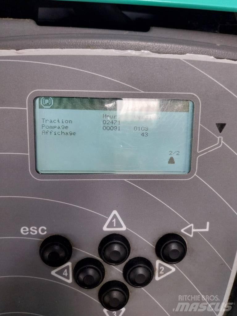 Mitsubishi SBV 16 N Samopogonski ručni viljuškari