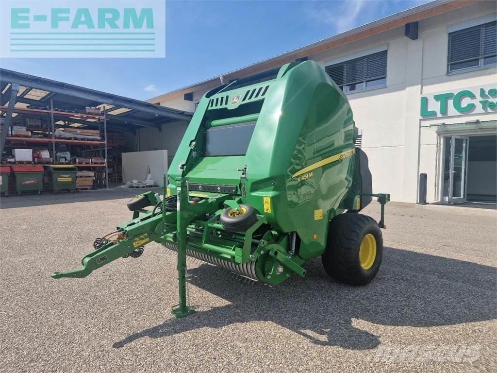 John Deere V451M Prese/balirke za četvrtaste bale