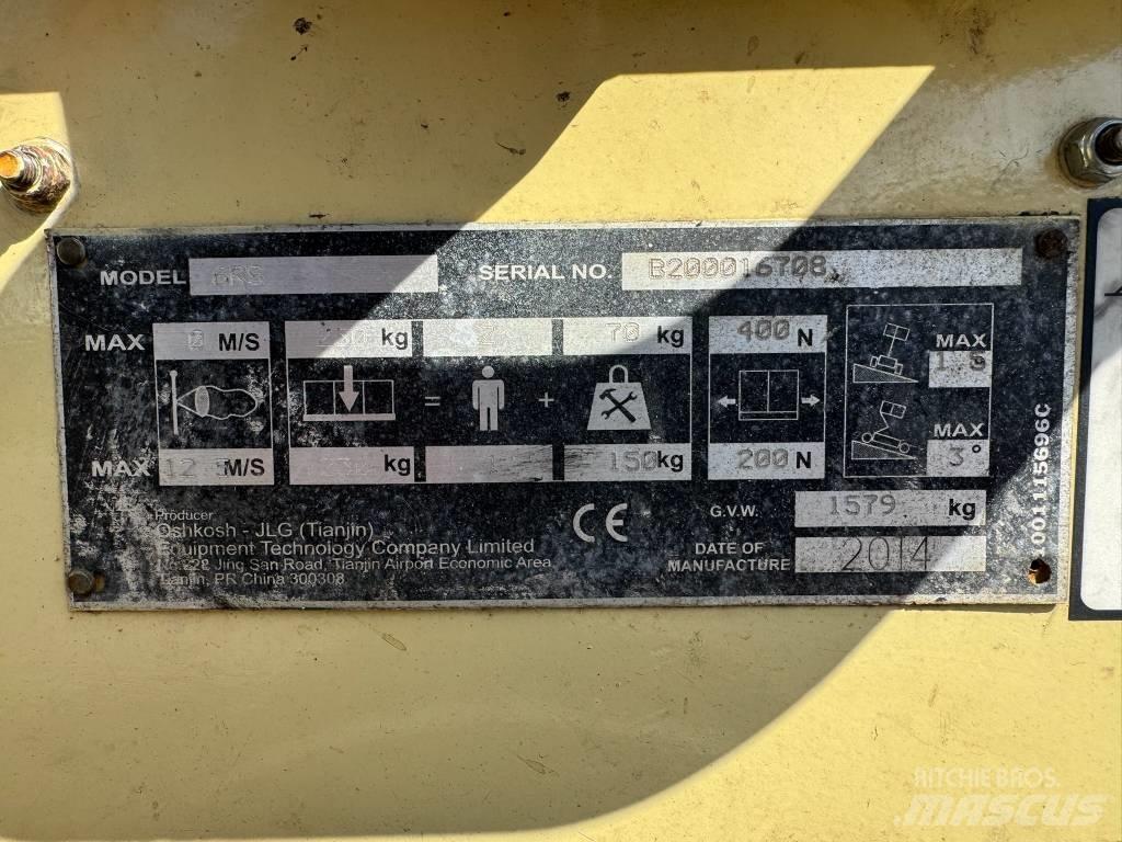 JLG 6 RS Makazaste platforme