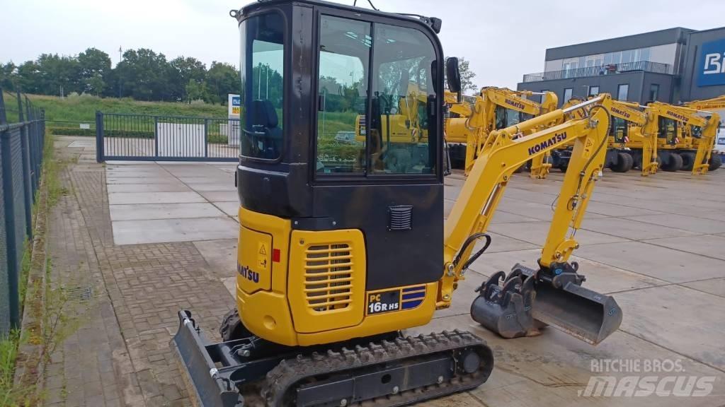 Komatsu PC16R-3HS Mini bageri < 7t