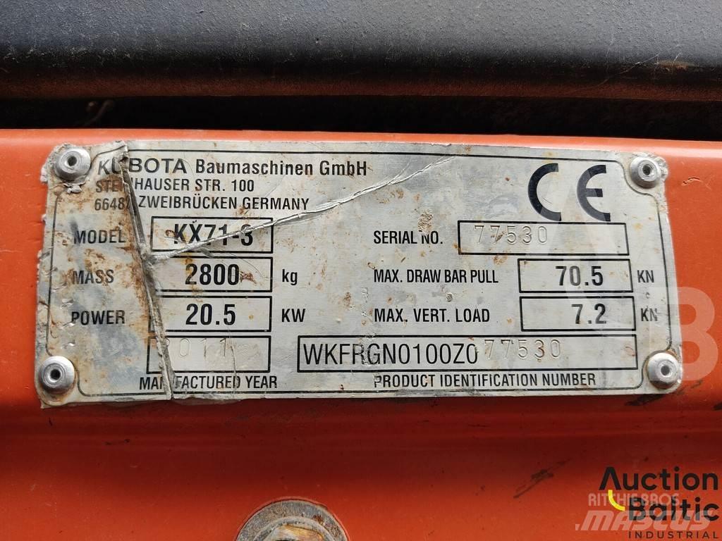 Kubota KX 71-3 Mini bageri < 7t