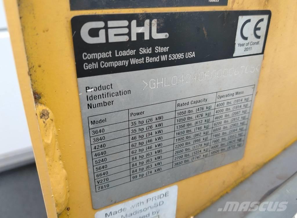 Gehl 4240 E Skid steer mini utovarivači