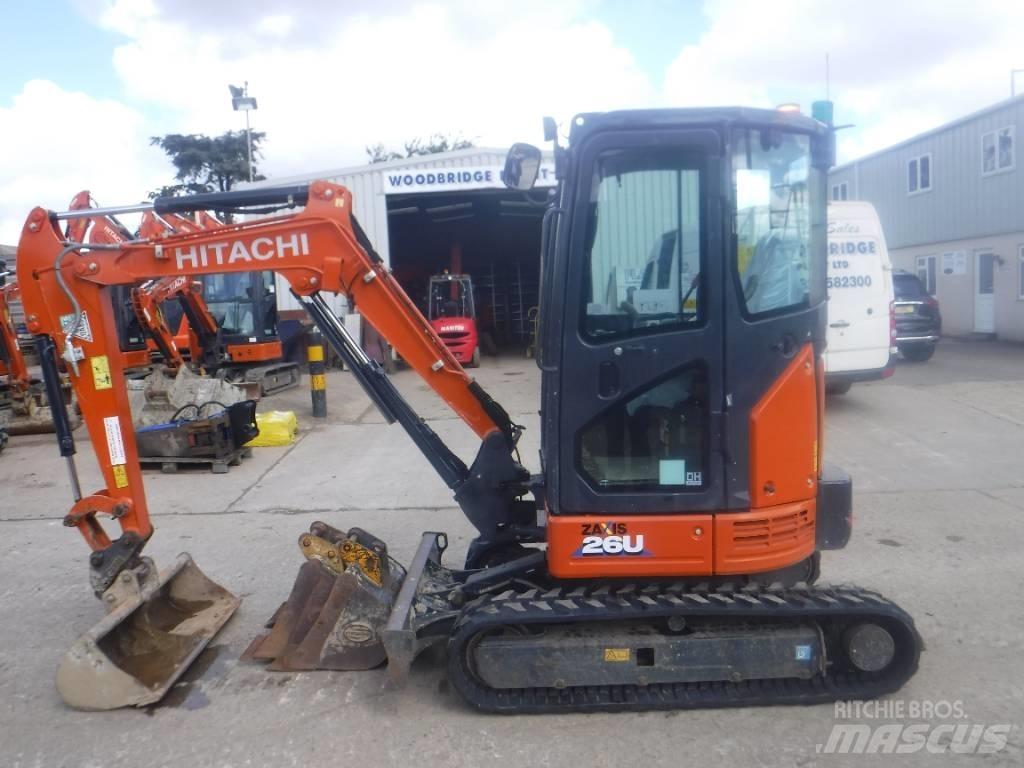Hitachi ZX 26 U-6 Mini bageri < 7t