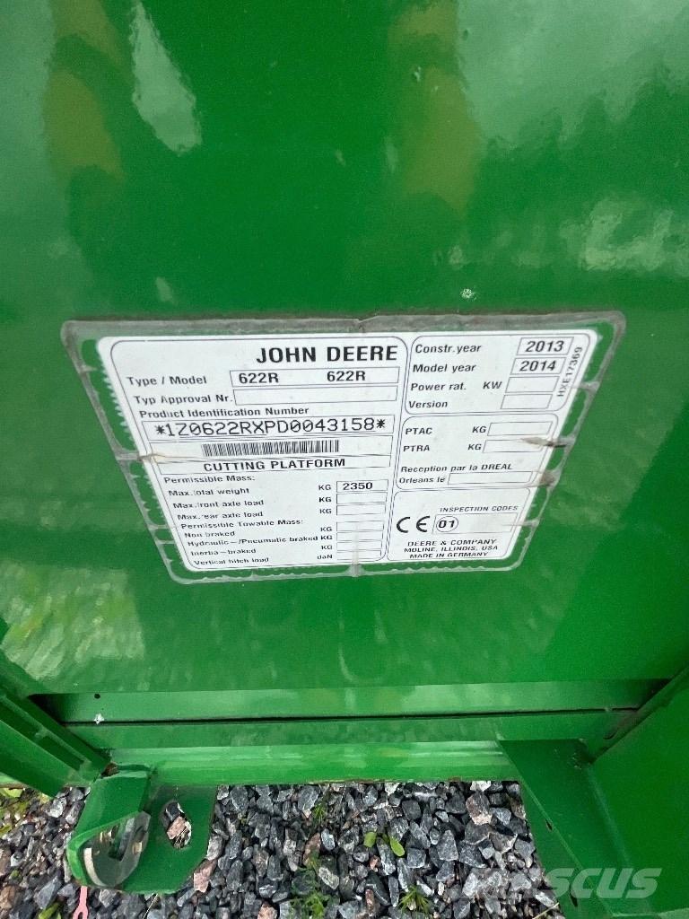 John Deere 622R Glave hederi za kombajne