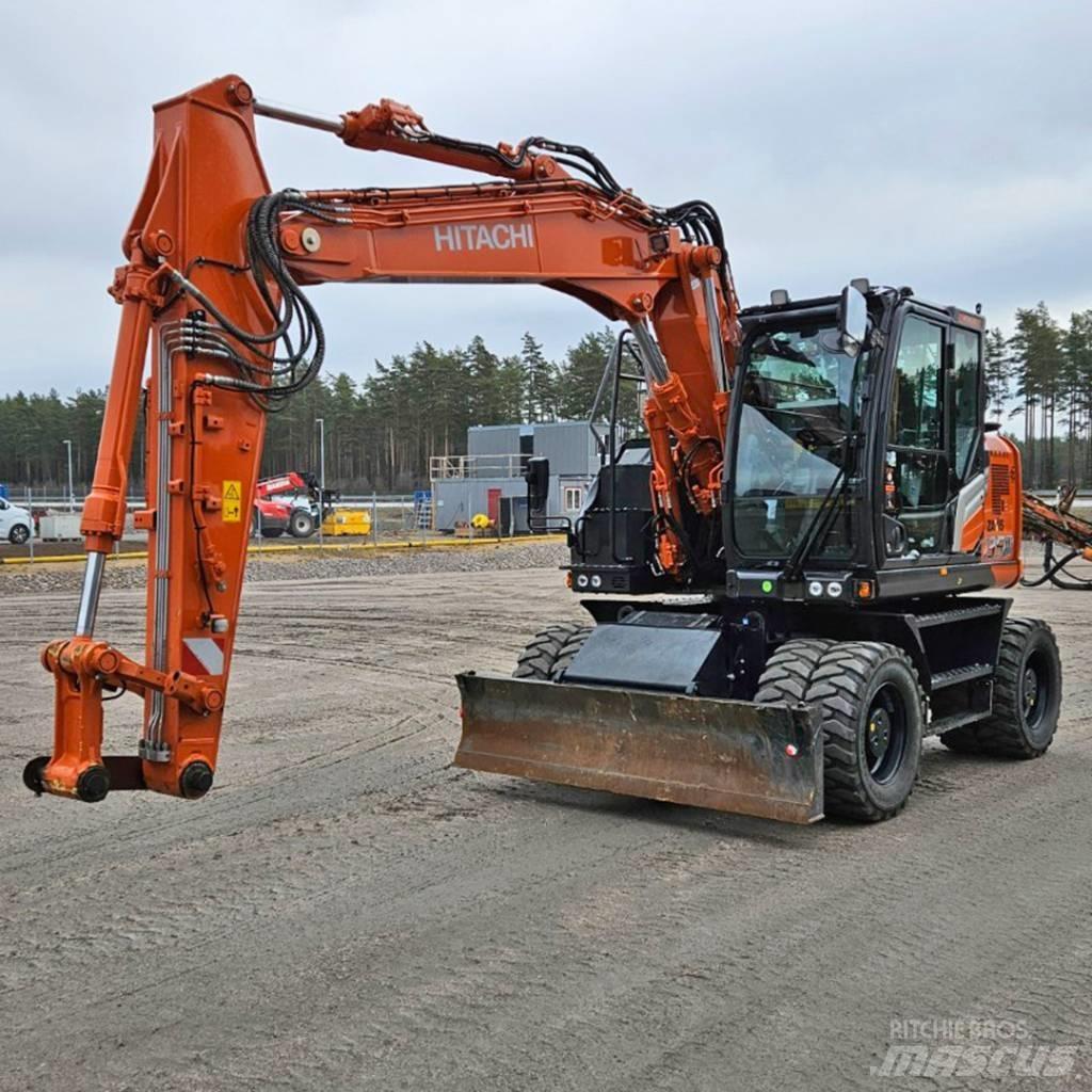 Hitachi ZX 135W Bageri točkaši