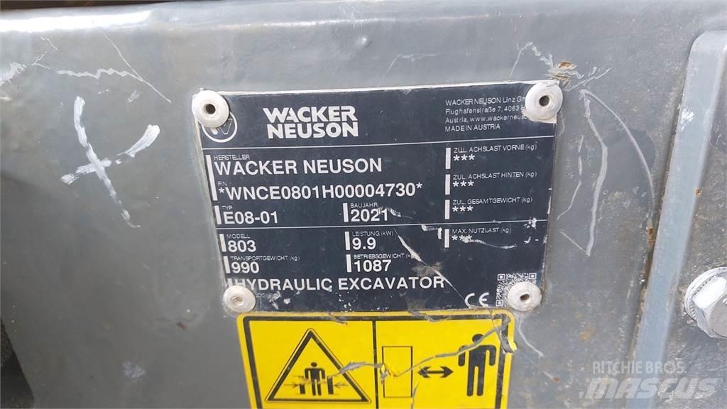 Wacker Neuson 803 Bageri guseničari