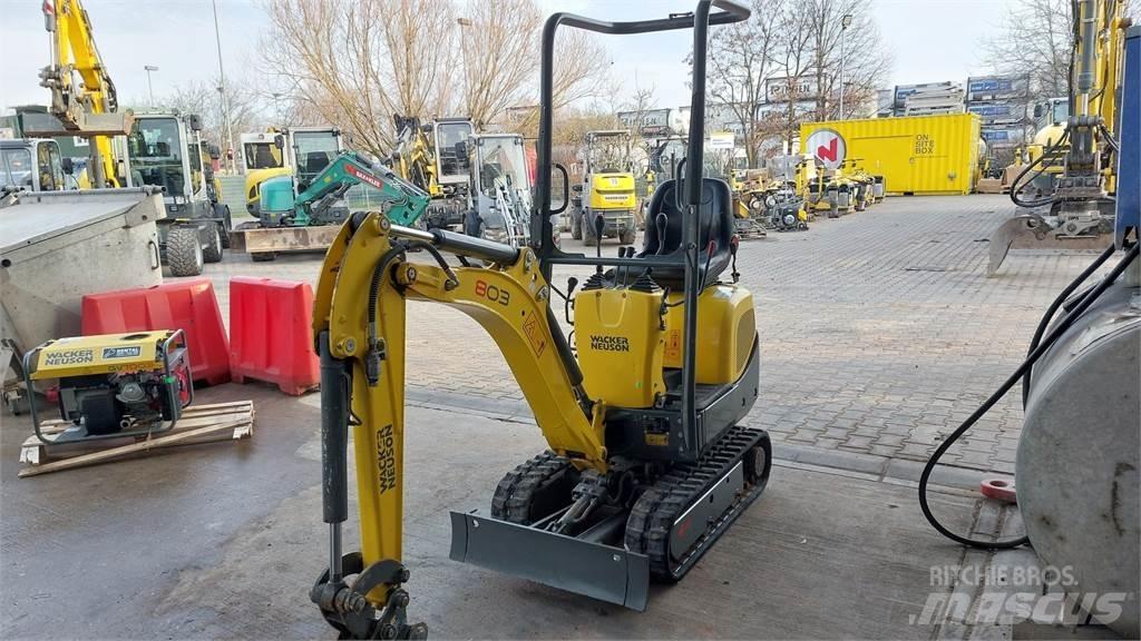 Wacker Neuson 803 Bageri guseničari