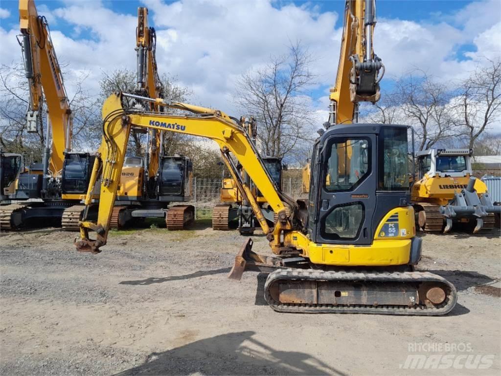 Komatsu PC55MR-3 Mini bageri < 7t