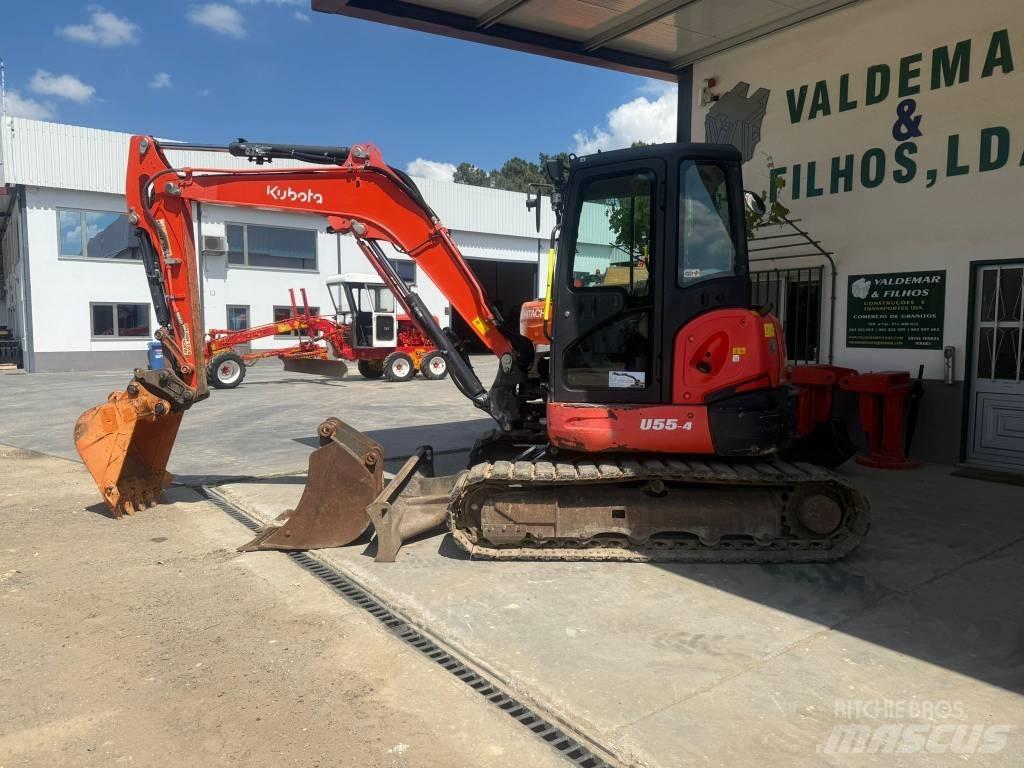Kubota U 55-4, U55 Mini bageri < 7t