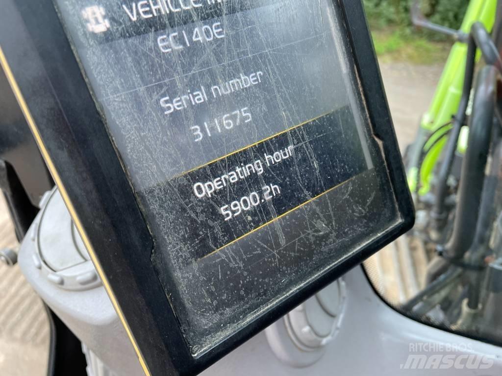 Volvo EC 140 EL Bageri guseničari