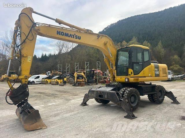 Komatsu PW 180 Bageri točkaši
