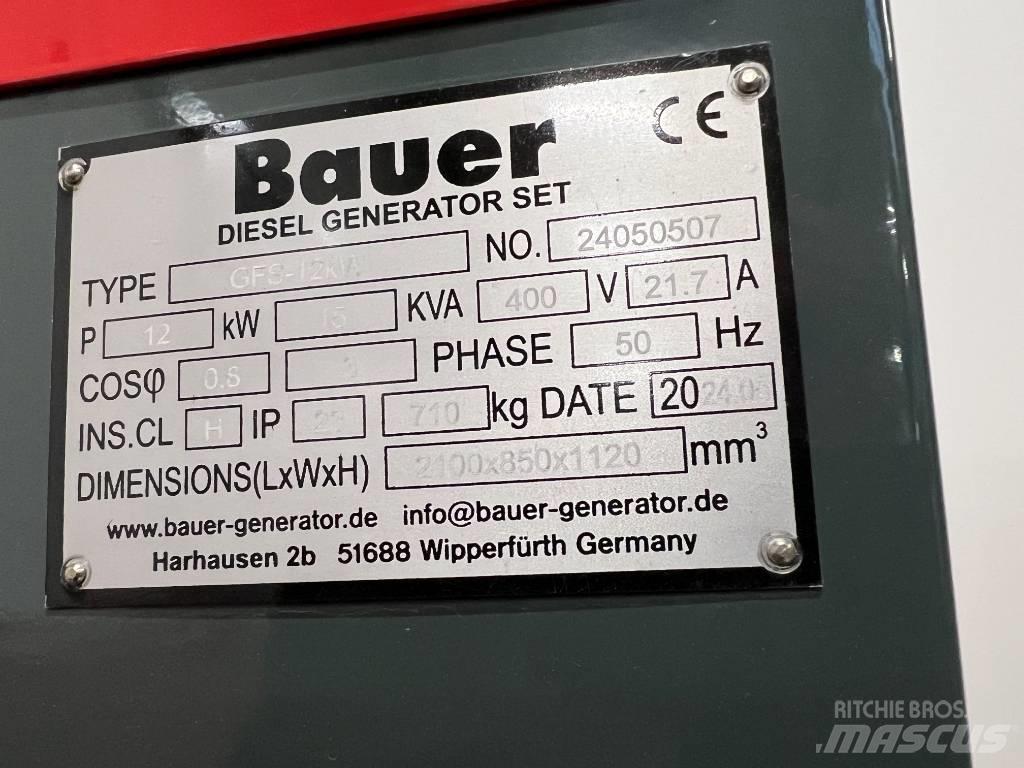 Bauer GFS-12 Dizel generatori