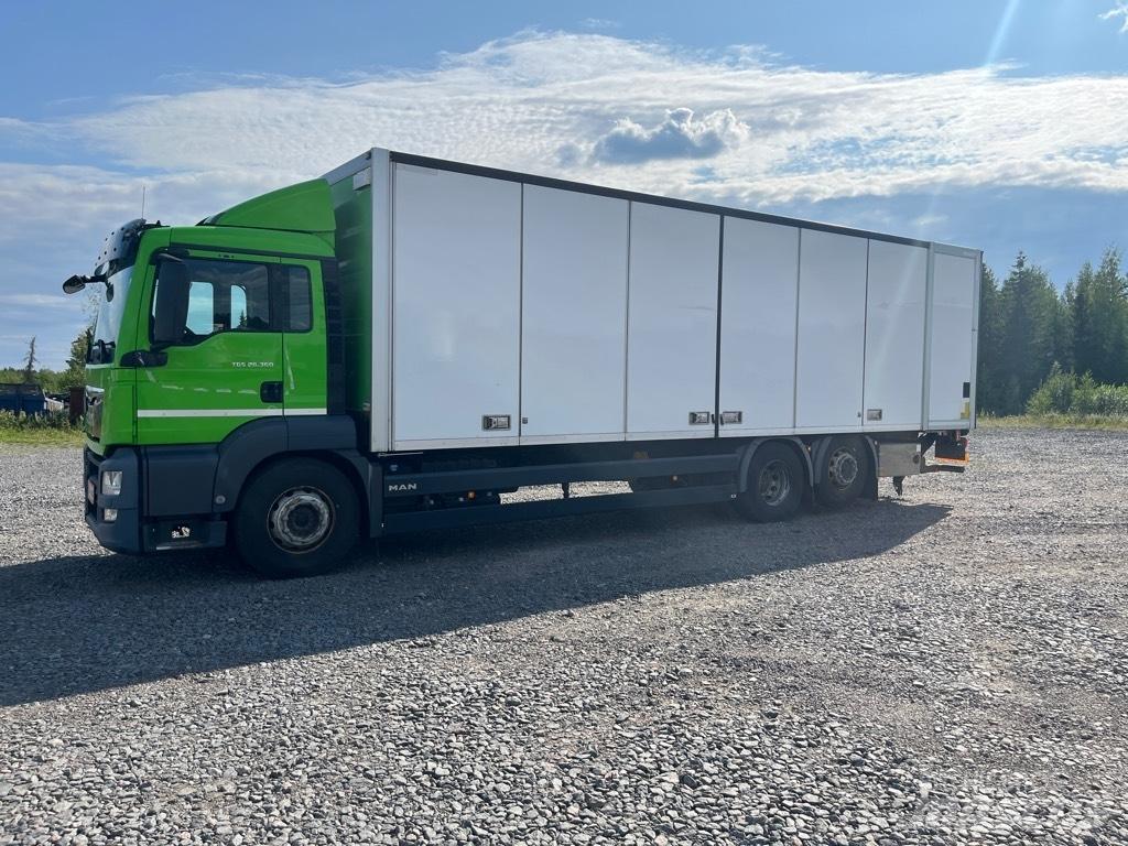 MAN TGS 26.360 Sanduk kamioni