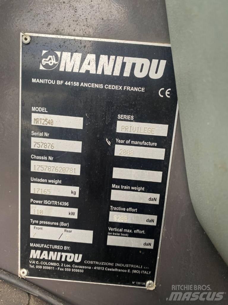Manitou MRT 2540 Teleskopski viljuškari