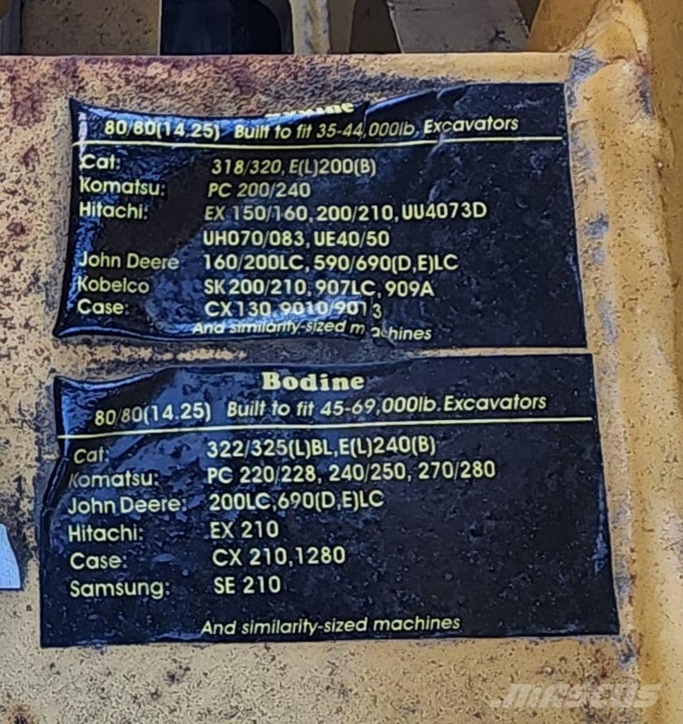  Bodine 200 Alati za betonske radove