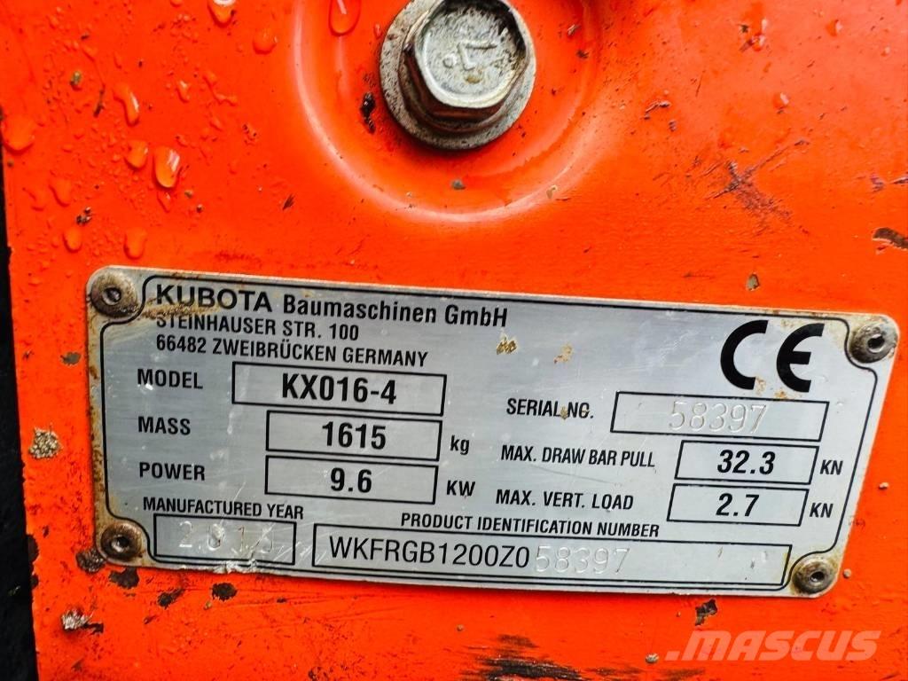 Kubota KX 016-4 Mini bageri < 7t