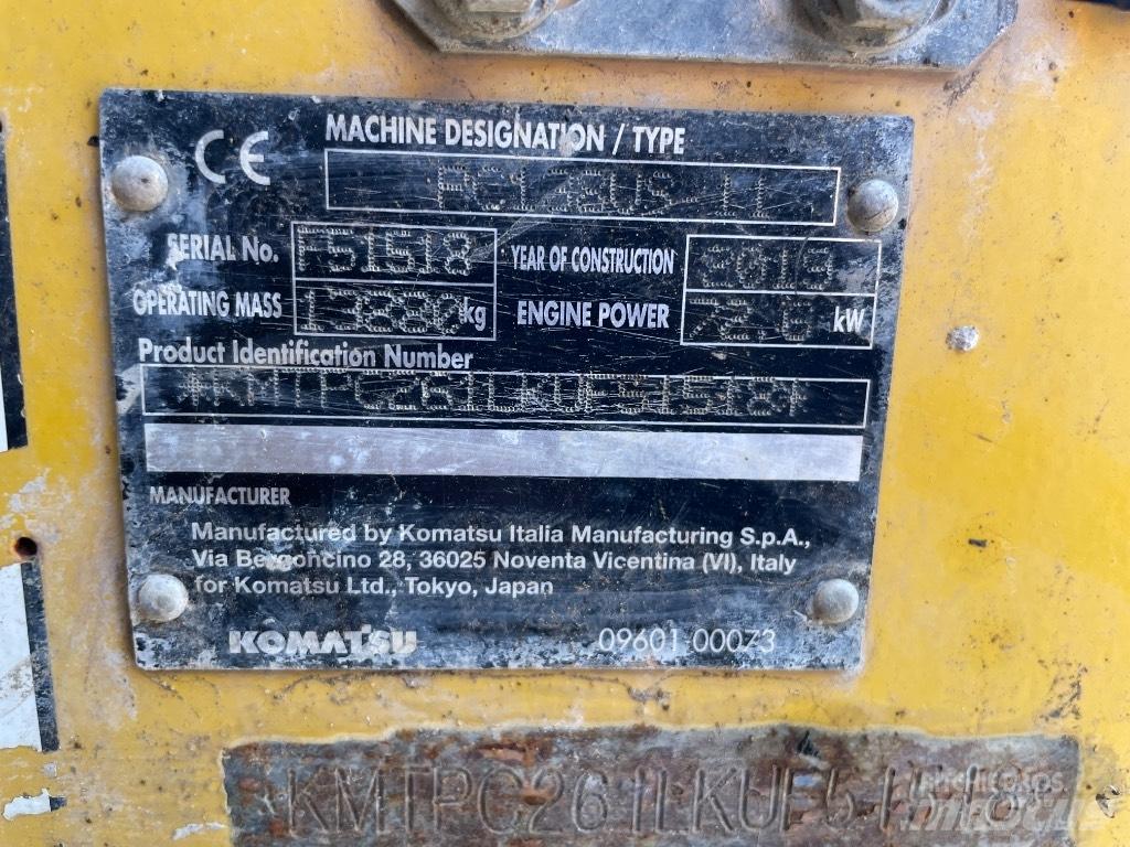 Komatsu PC 138 US-11 Bageri guseničari