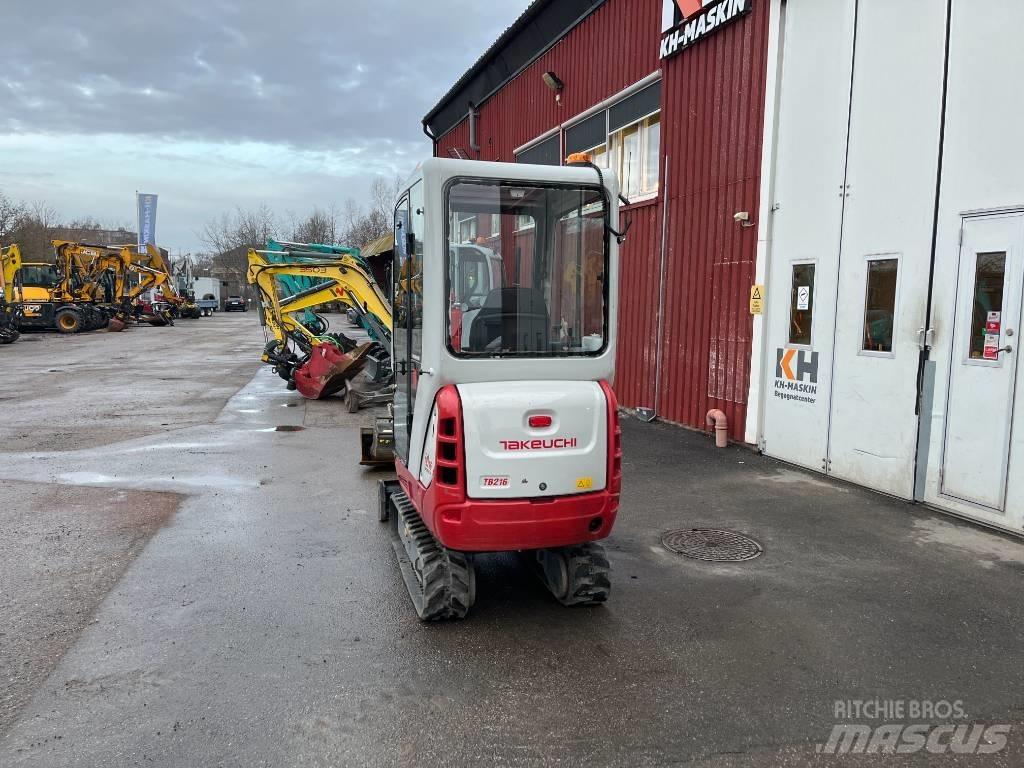 Takeuchi TB 216 Mini bageri < 7t