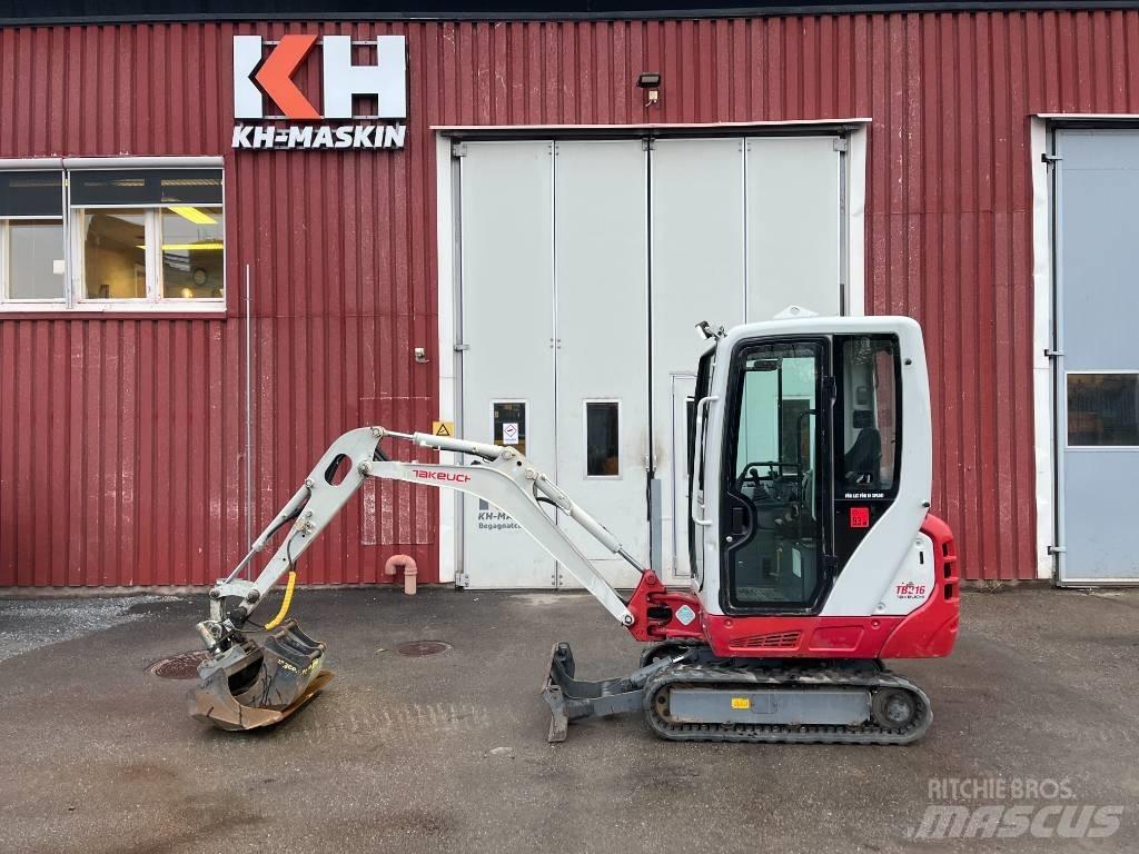 Takeuchi TB 216 Mini bageri < 7t