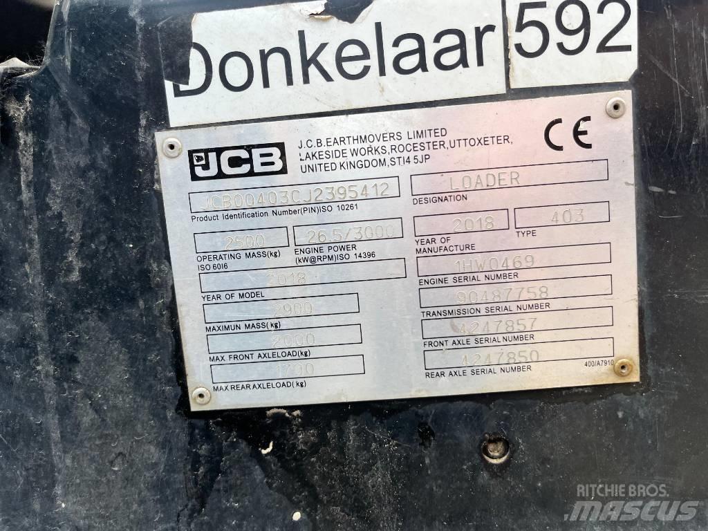 JCB 403 Mini utovarivači